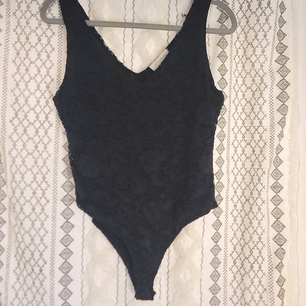Black Lace Bodysuit